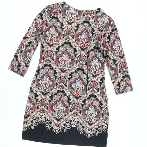 Wallis Women's Multicoloured Paisley Shift Dress