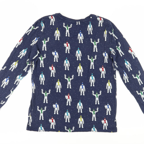 Marks and Spencer Boys Multicoloured Graphic Long Sleeve T-Shirt