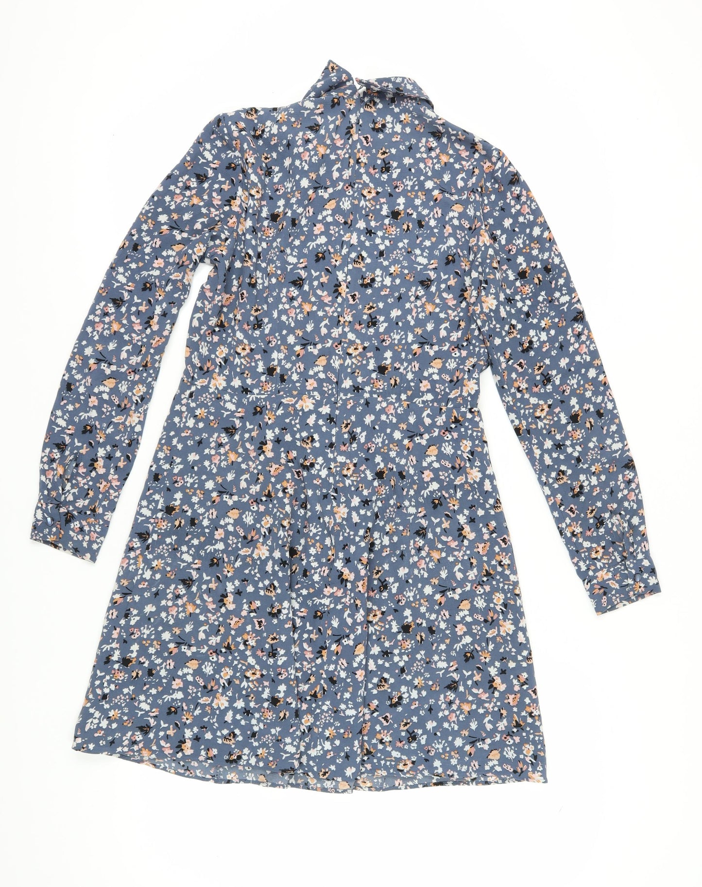 Marks and Spencer Women’s Blue Floral Shirt Dress 12