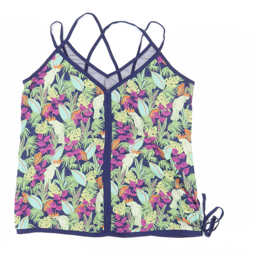 Next Women's Multicoloured Camisole Tank, Size 20, Floral