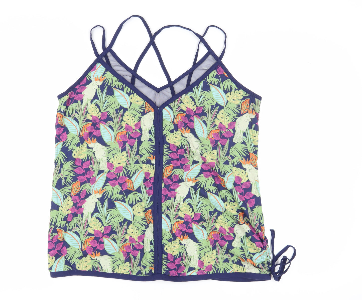 Next Women's Multicoloured Camisole Tank, Size 20, Floral