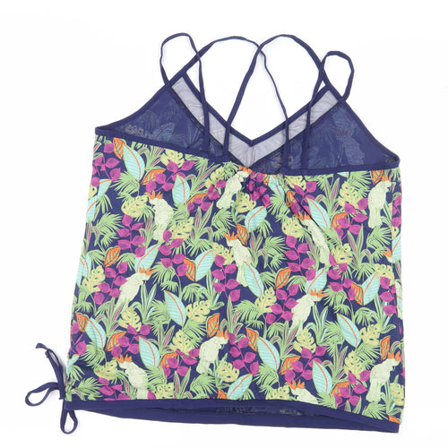 Next Women's Multicoloured Camisole Tank, Size 20, Floral