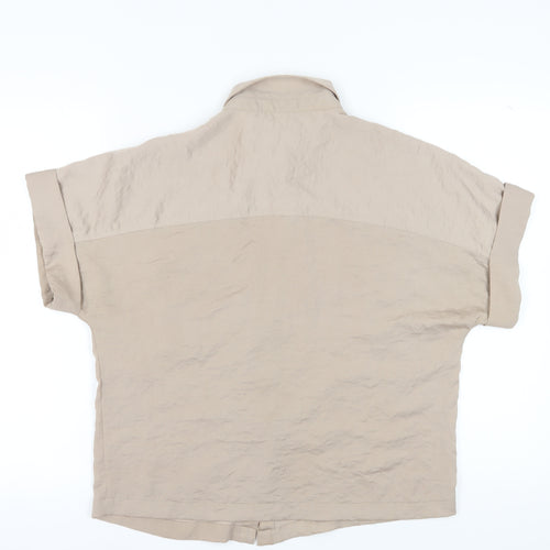 Marks and Spencer Beige Blouse, Size 12, Women's