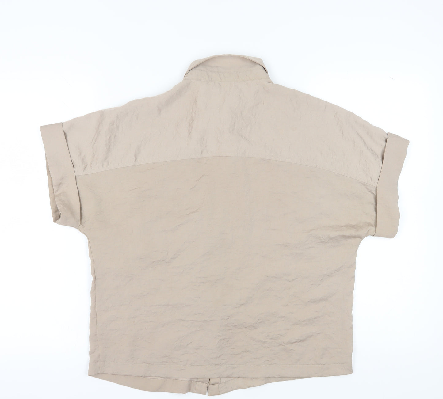 Marks and Spencer Beige Blouse, Size 12, Women's