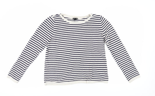 H&M Women Multicoloured Striped S Pullover Jumper