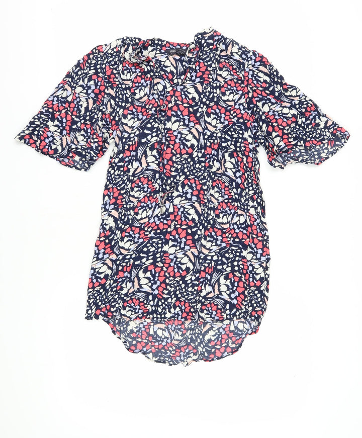 Marks and Spencer Women's Multicoloured Shift Dress Size 6