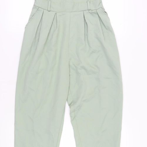 Pretty Little Thing Women's Green Jumpsuit Size 8