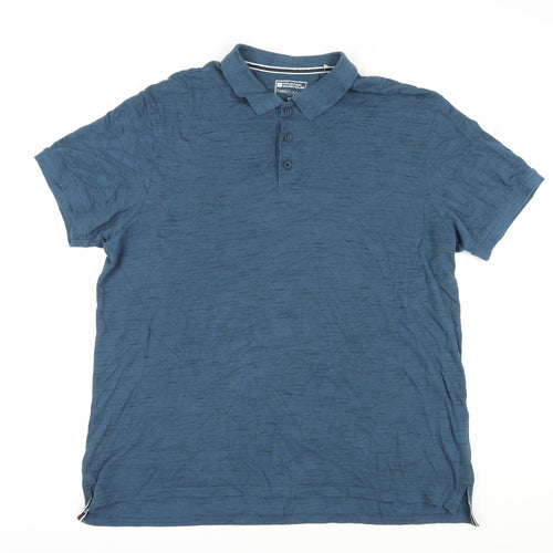Mountain Warehouse Men’s Blue XL Polo Shirt
