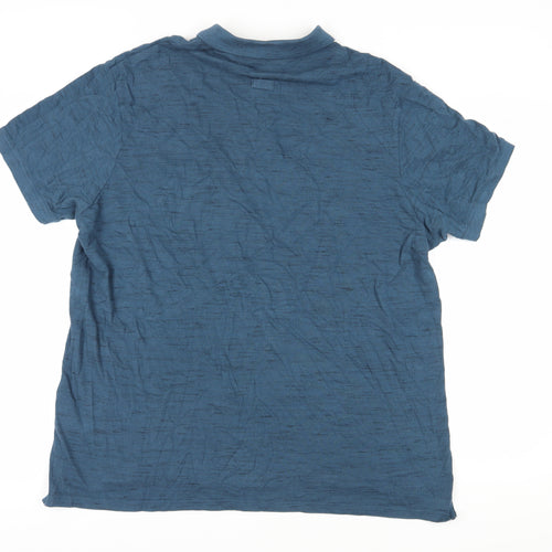 Mountain Warehouse Men’s Blue XL Polo Shirt