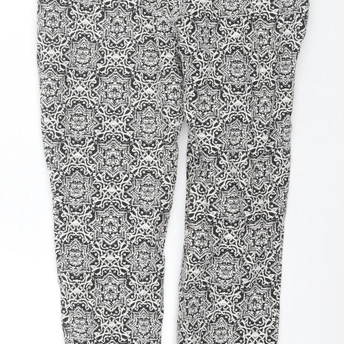 Monsoon Women's Black Geometric Jegging Size 8