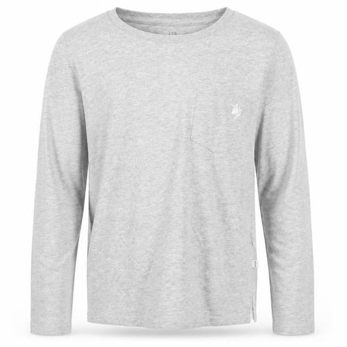 Gap Boys Grey Long Sleeve T-Shirt Size 10-11 Years