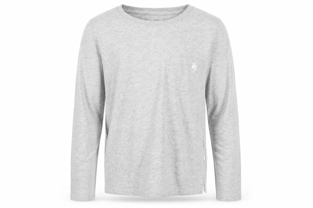 Gap Boys Grey Long Sleeve T-Shirt Size 10-11 Years