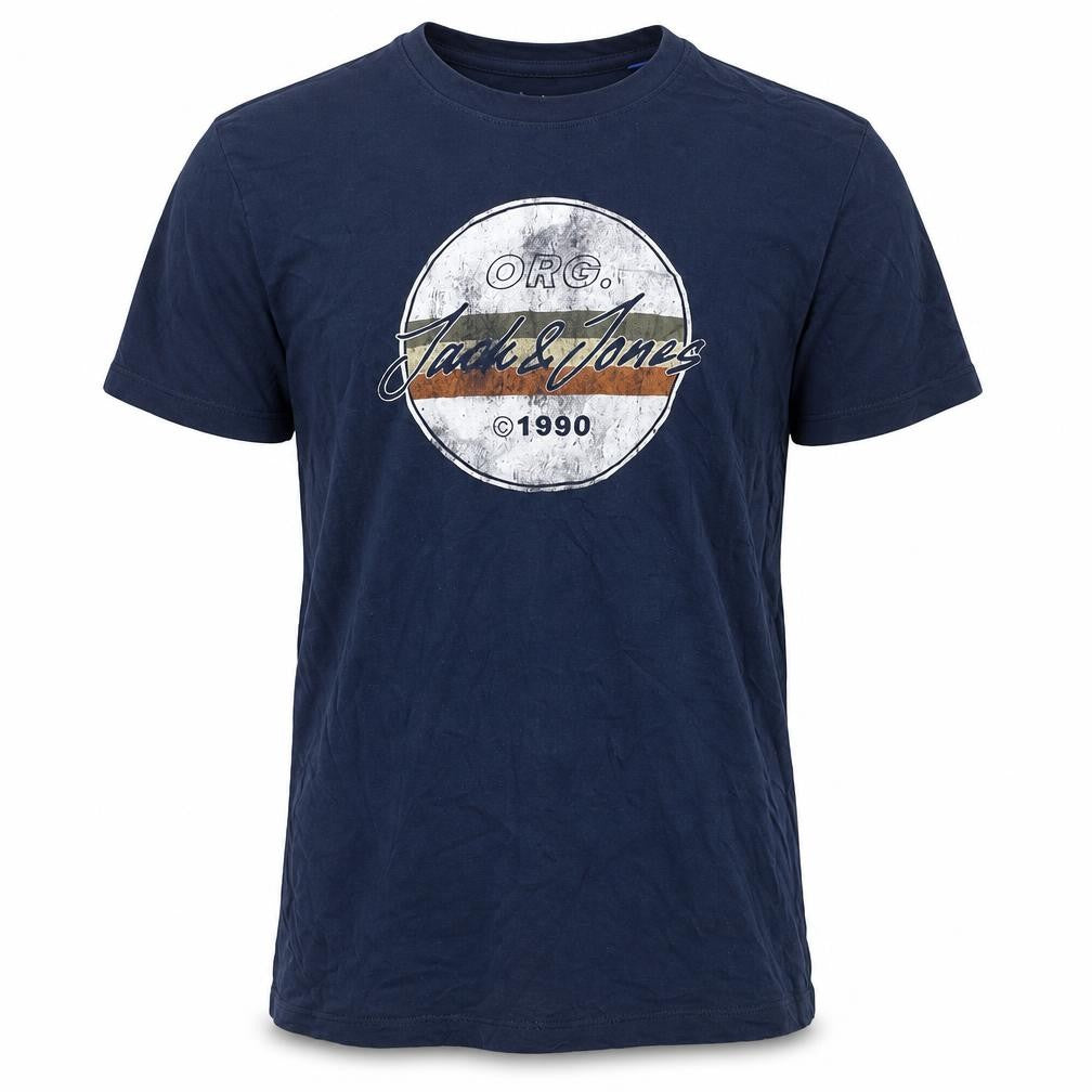 Jack & Jones Boys Blue Graphic T-Shirt 14 Years Regular Fit
