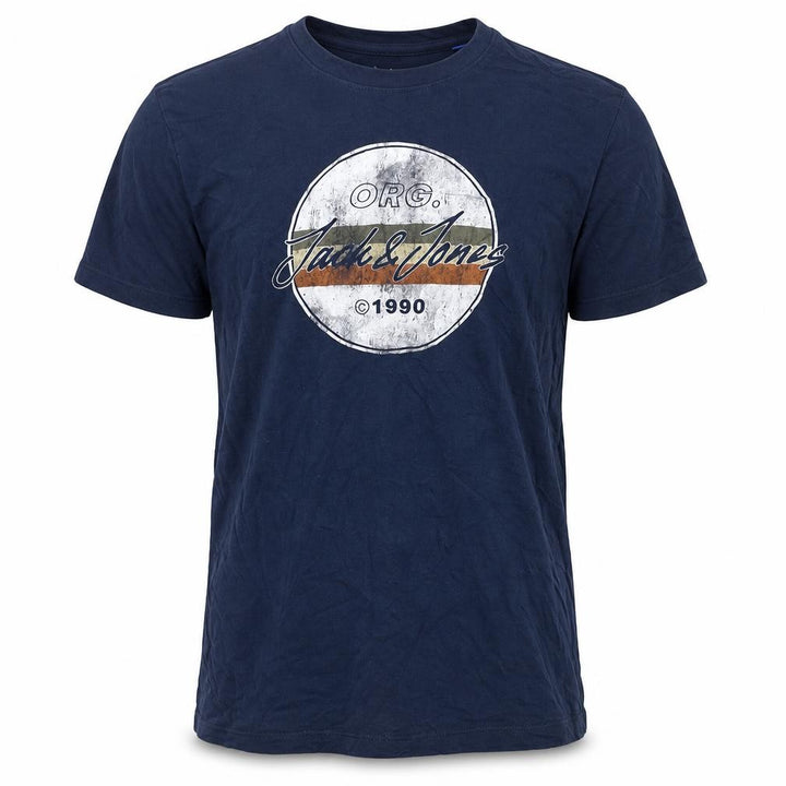 Jack & Jones Boys Blue Graphic T-Shirt 14 Years Regular Fit