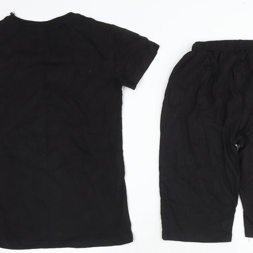 Foanja Boys Black Outfit Set, 14 Years, Casual & Comfy