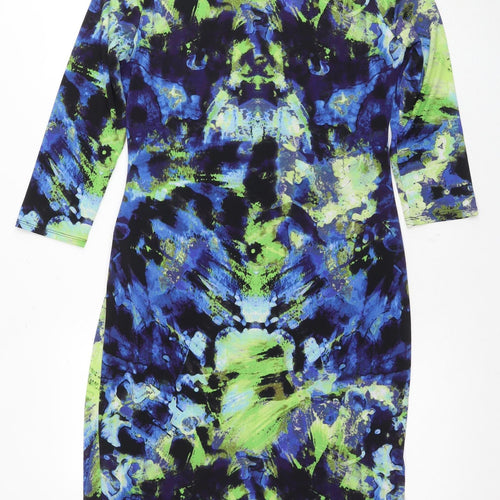 Debenhams Women's Multicoloured Bodycon Dress - Size 12