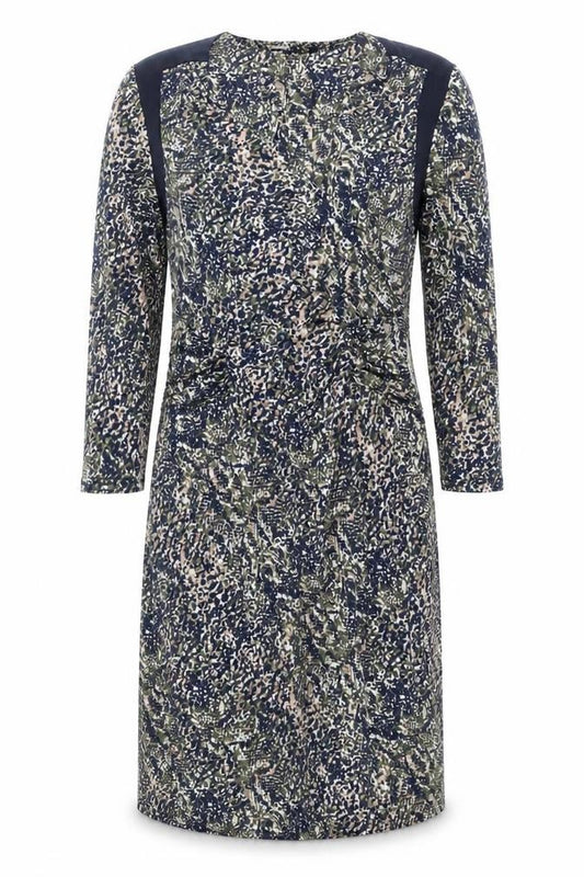 Front view of Marks & Spencer Women's Multicoloured Sheath Dress, size 12