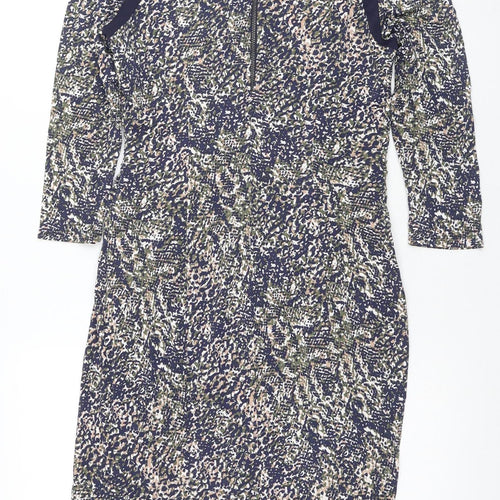 Marks and Spencer Women's Multicoloured Sheath Dress Size 12