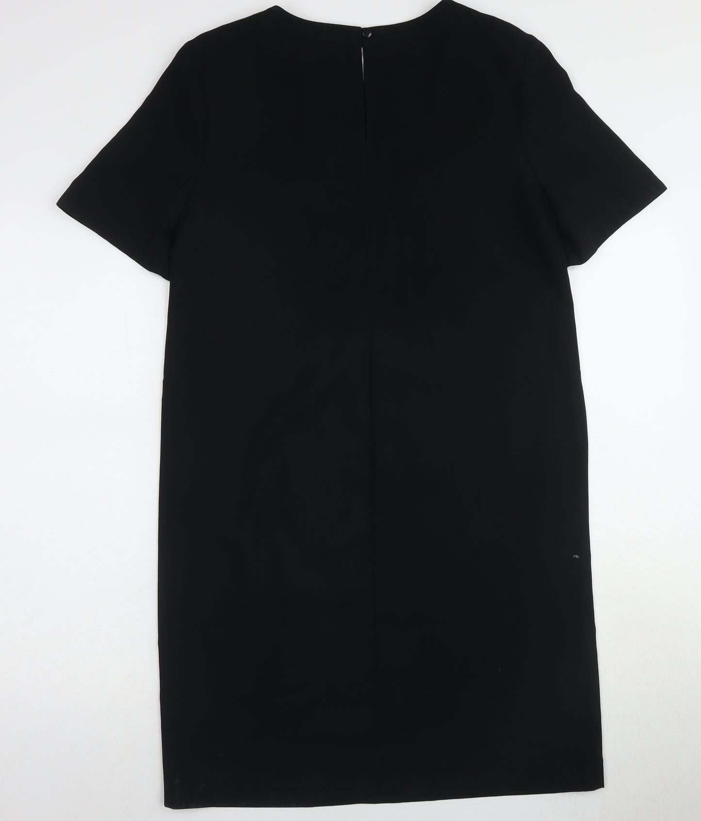 Marks and Spencer Women's Black Shift Dress Size 10