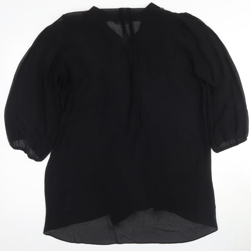 M&S Collection Women’s Black Sequined Blouse XL