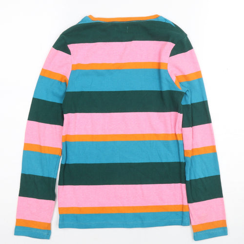 Next Girls Multicoloured Striped Long Sleeve T-Shirt, 11-12 Years