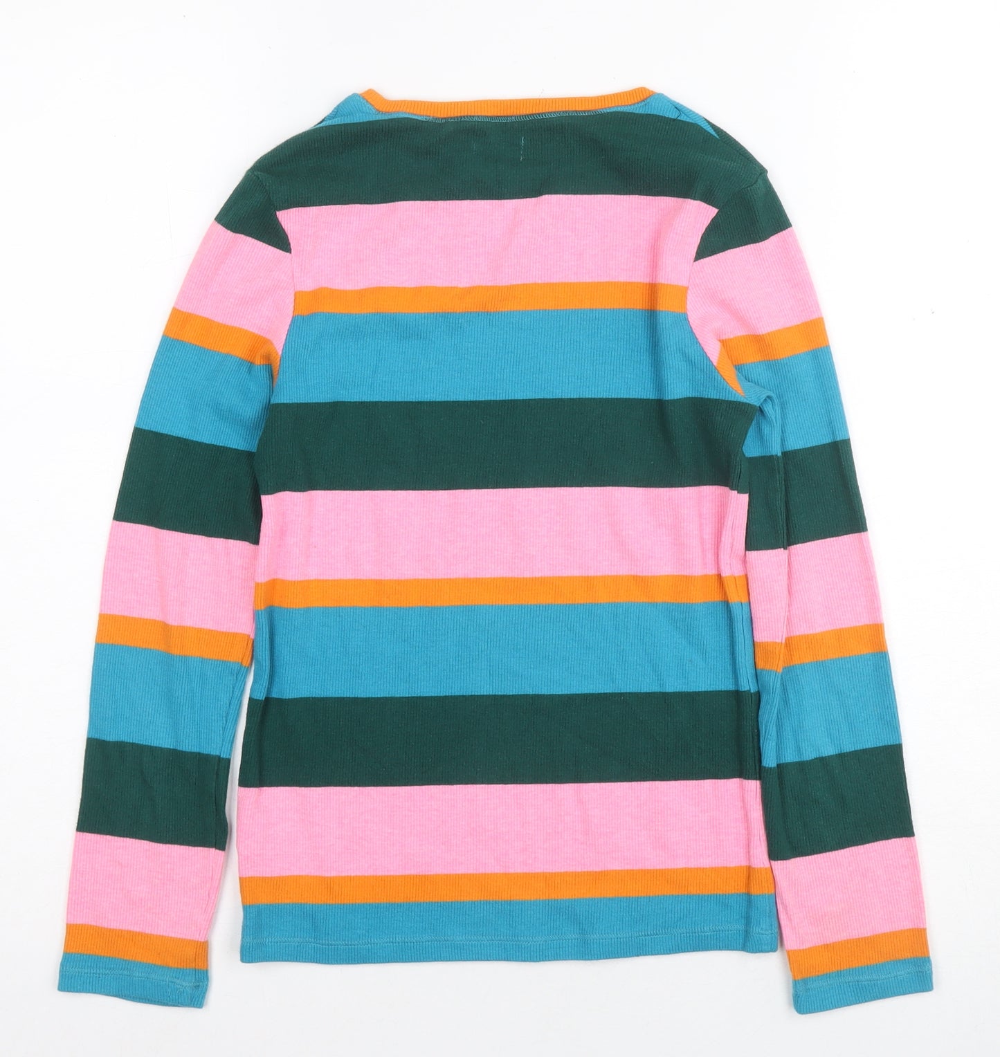 Next Girls Multicoloured Striped Long Sleeve T-Shirt, 11-12 Years