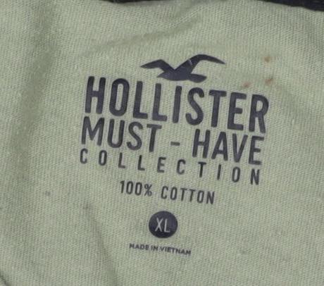 Hollister Men's Green XL T-Shirt, Crew Neck
