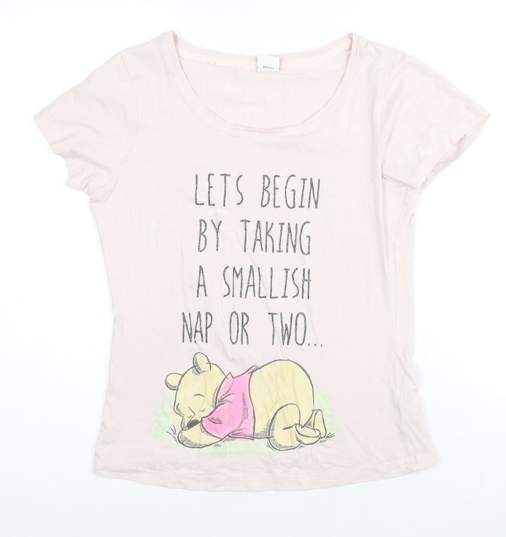 Disney Women's Pink Winnie the Pooh Cami Nightshirt Size 8-10