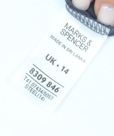 Marks and Spencer Black Sleeveless Women's Dress