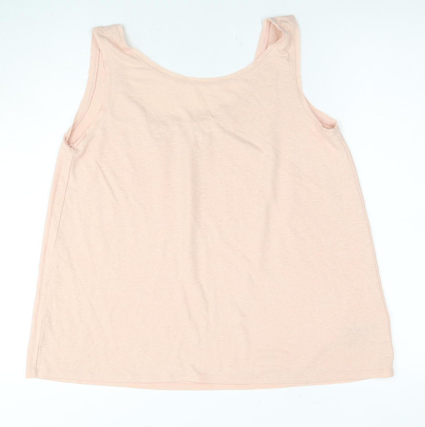 Gap Women's Beige Linen Blend Tank Top M