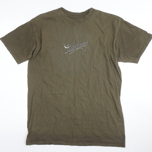 Billabong Men's Green Medium Nature Graphic T-Shirt