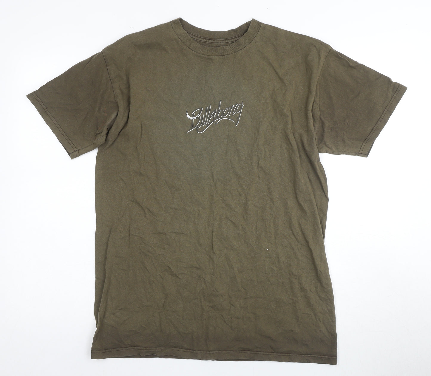 Billabong Men's Green Medium Nature Graphic T-Shirt
