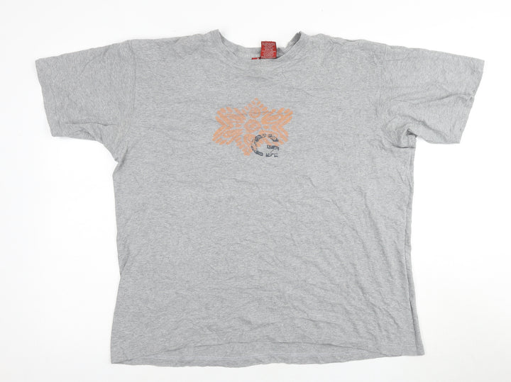 Guess Men’s Grey Medium Crew Neck T-Shirt