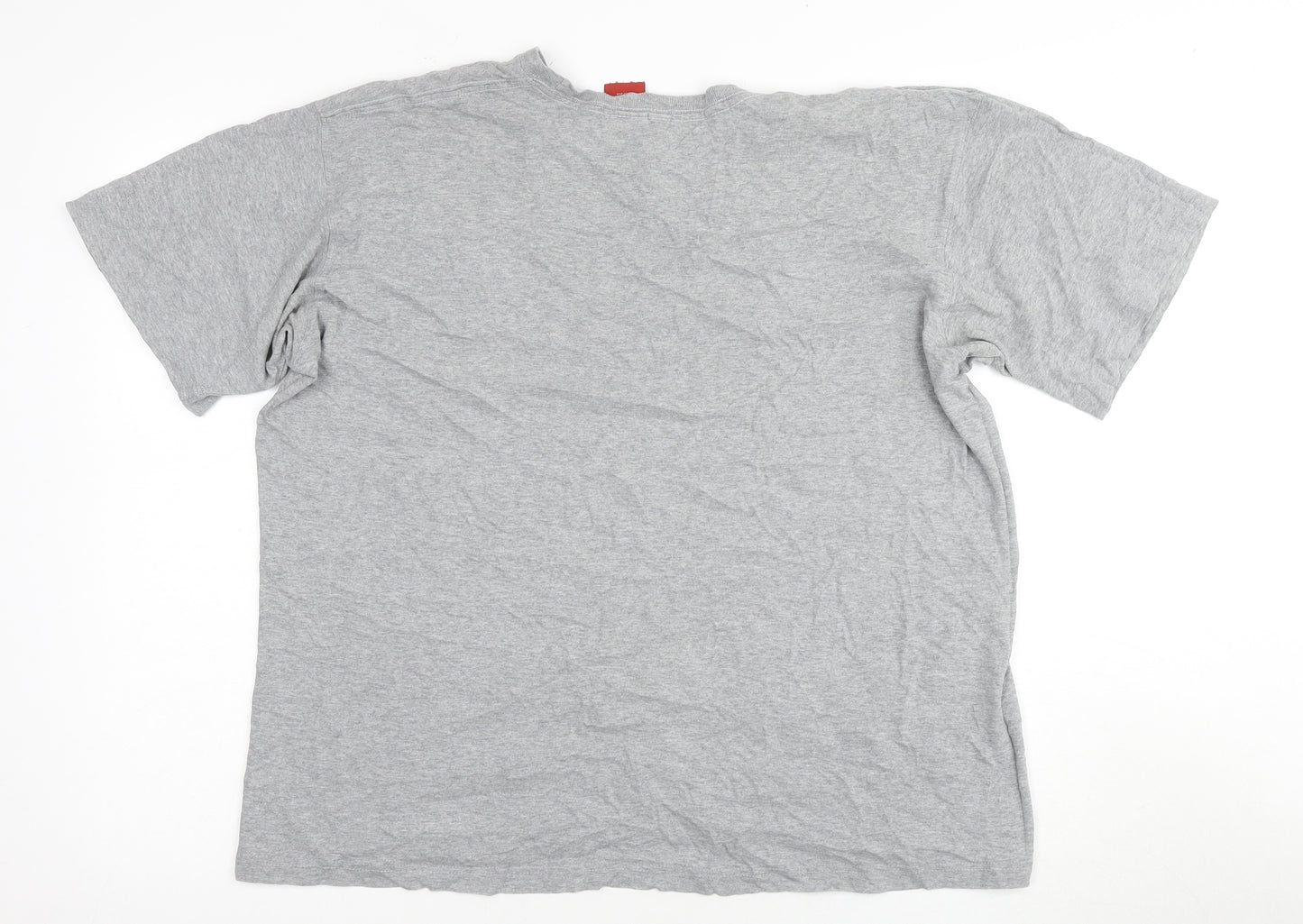 Guess Men’s Grey Medium Crew Neck T-Shirt