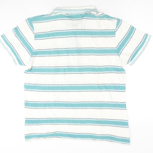 Ted Baker Men's Striped Polo Shirt, Size L