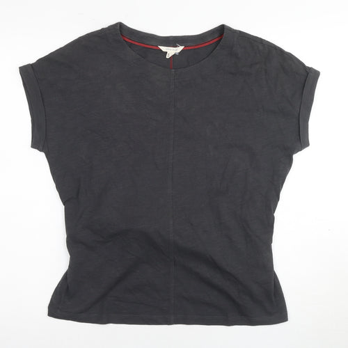 White Stuff Women's Black Crew Neck T-Shirt Size 12