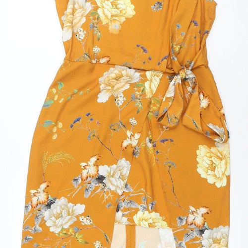 River Island Women's Floral A-Line Dress - Size 12