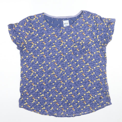 FatFace Women's Multicoloured Floral T-Shirt Size 12