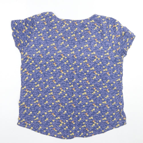FatFace Women's Multicoloured Floral T-Shirt Size 12