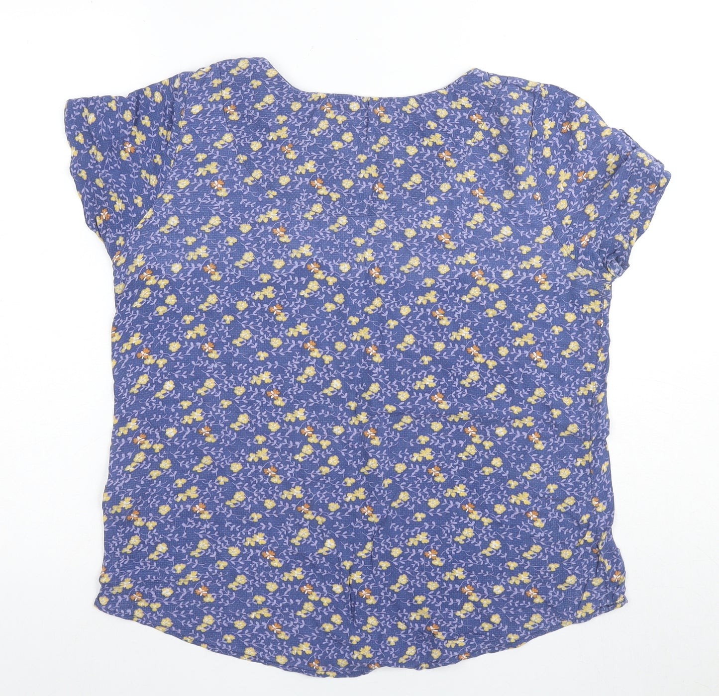 FatFace Women's Multicoloured Floral T-Shirt Size 12