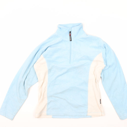 Trespass Women's Blue Fleece Pullover Sweatshirt Small
