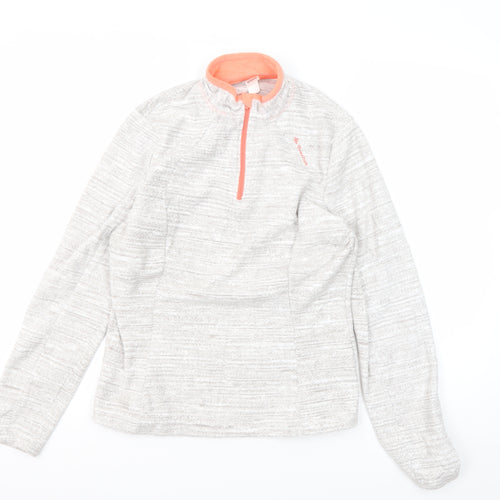 Decathlon Women's Grey Pullover Sweatshirt Size 12