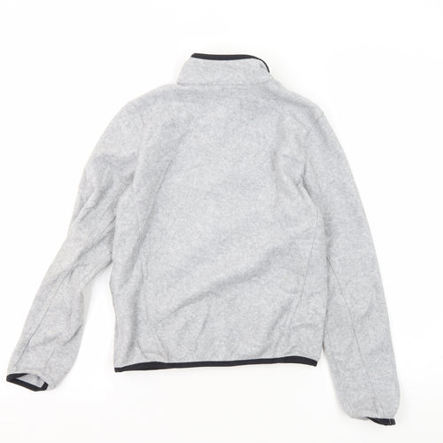 Quechua Boys Grey Fleece Basic Jacket 11-12 Years