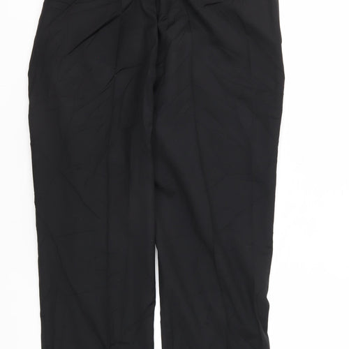 Austin Reed Men's Black Wool Dress Pants 34S