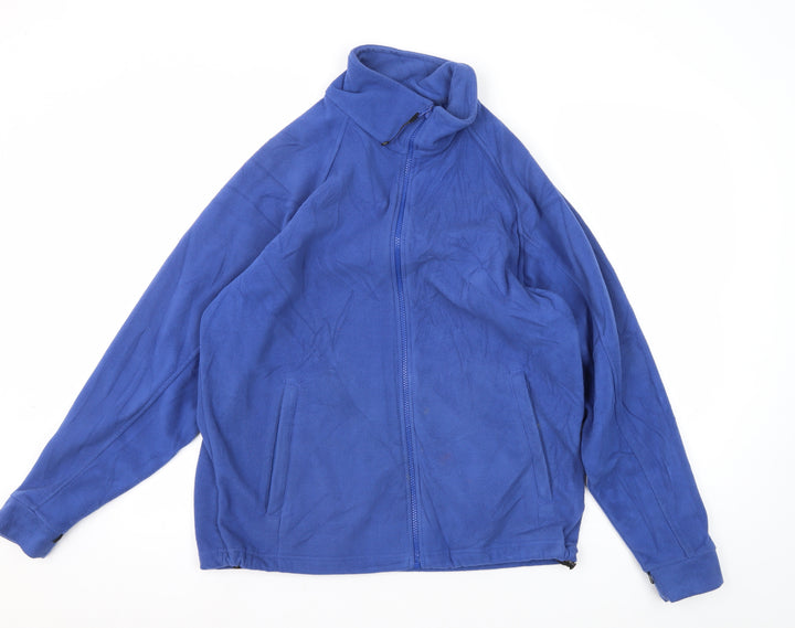 Regatta Men's Blue Fleece Jacket Size S