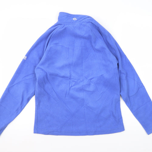 Craghoppers Women's Blue 1/2 Zip Fleece Jacket Size 8