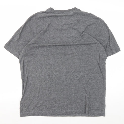 Maine New England Men's Grey S Cotton Blend T-Shirt
