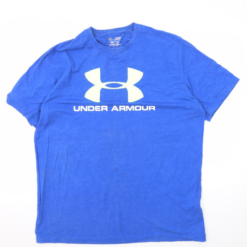 Under Armour Men's Blue XL Logo T-Shirt