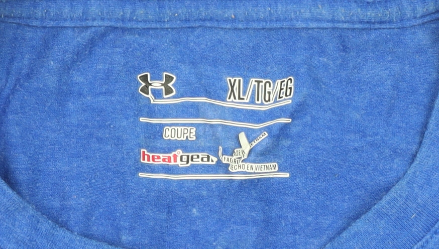 Under Armour Men's Blue XL Logo T-Shirt