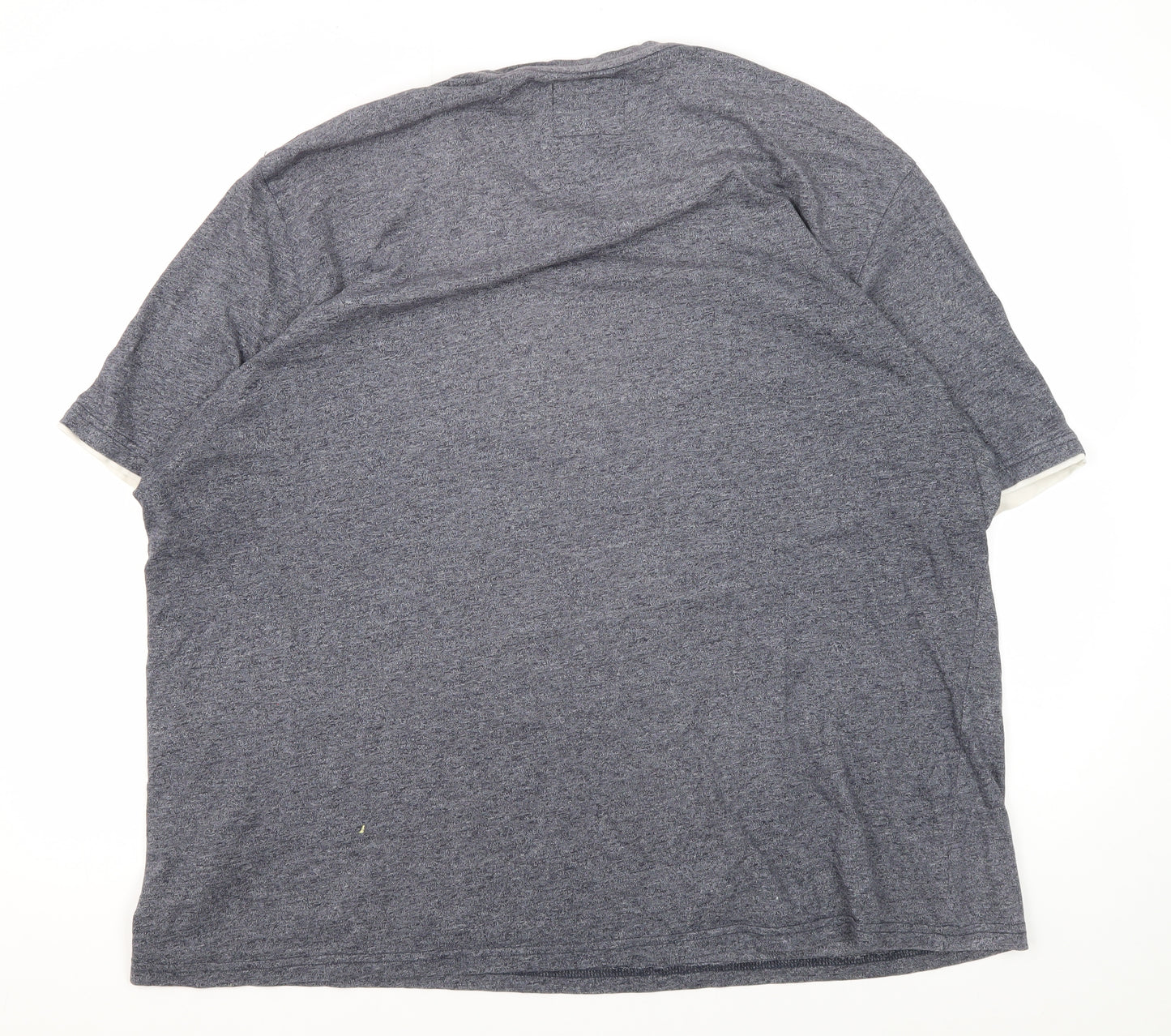 C&A Men's Grey Outdoor Graphic Regular Fit T-Shirt 2XL